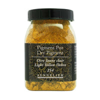 Pigment en poudre - Sennelier - Ocre Jaune clair - Pot de 200 ml