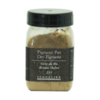 Pigment en poudre - Sennelier - Ocre de Ru - Pot de 200 ml