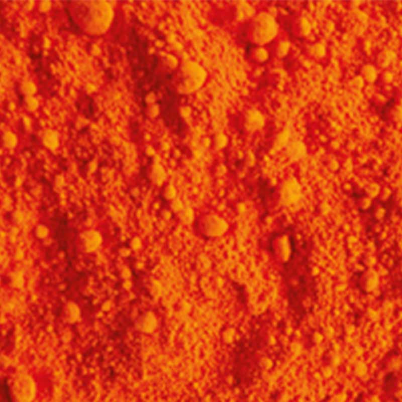 Pigment en poudre - Sennelier - Orange Pyrrole Sennelier - Pot de 200 ml