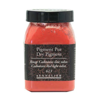 Pigment en poudre - Sennelier - Rouge Cadmium Clair - Pot de 200 ml