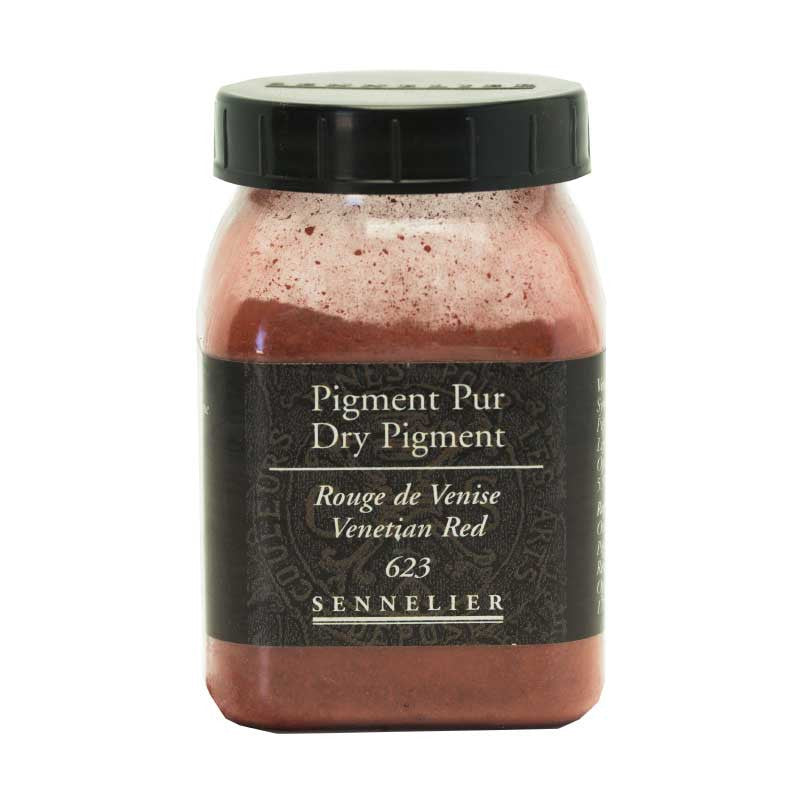 Pigment en poudre - Sennelier - Rouge de Venise - Pot de 200 ml