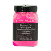 Pigment en poudre - Sennelier - Rose fluo - Pot de 200 ml