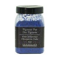 Pigment en poudre - Sennelier - Violet d'Outremer - Pot de 200 ml