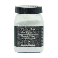 Pigment en poudre - Sennelier - Blanc de Titane - Pot de 200 ml