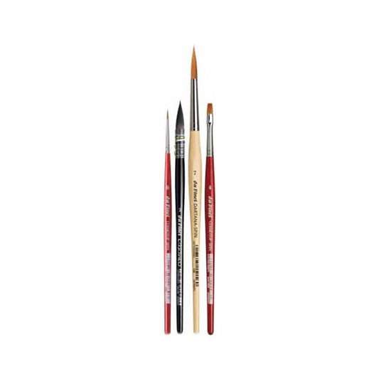 Pinceaux - Aquarelle - 4 formes et tailles - Da Vinci - Urban watercolor set