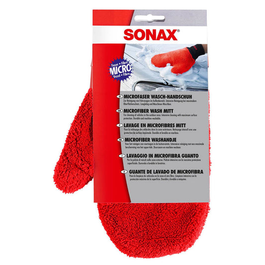 Gant de nettoyage - Microfibre - Carrosserie de voiture - SONAX