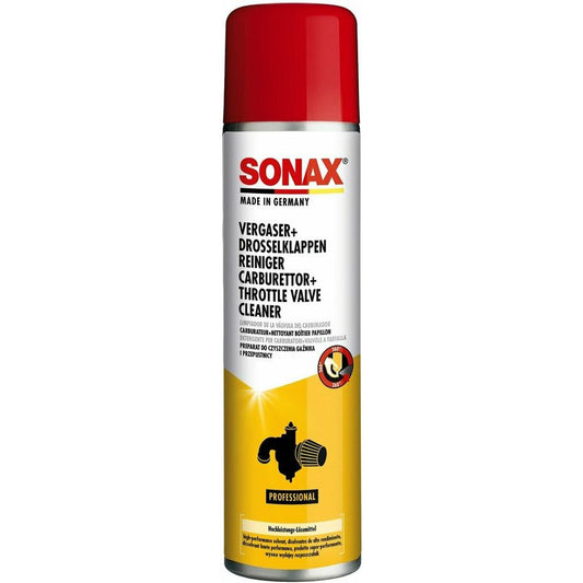 Produit nettoyant - Pour carburateurs, papillons, injecteurs - SONAX - Spray 400ml