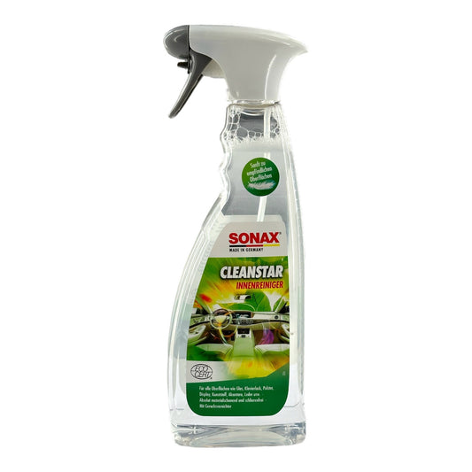 Produit nettoyant - Intérieur de voiture - SONAX - Cleanstar - Spray 750ml