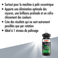 Polish - SONAX - Profiline ExCut 04-06 - Carrosserie de voiture - Flacon 1L