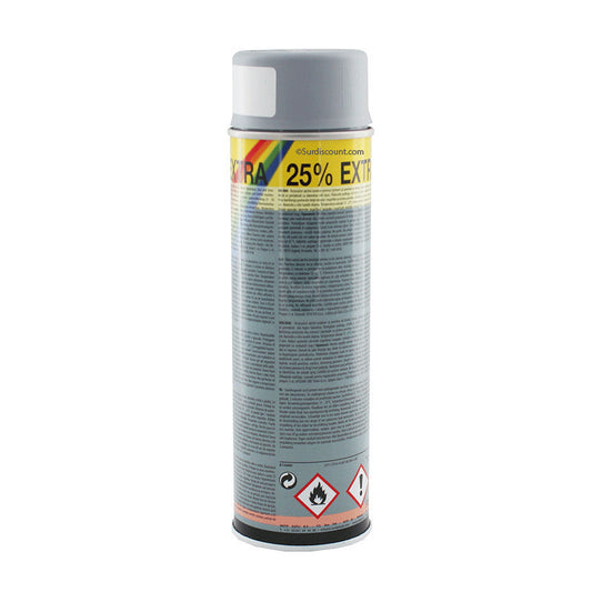Bombe de peinture - Apprêt - gris -  Motip