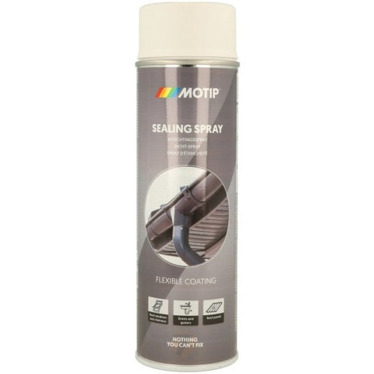 Produit d'étanchéité - Blanc - Scelle et comble les fuites - Gouttières, aérations, évacuations - MoTip