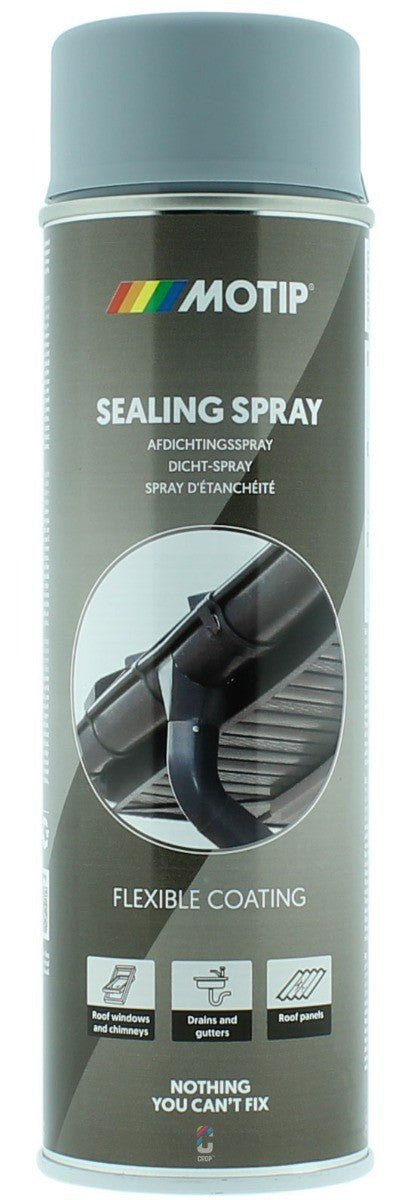 Produit d'étanchéité - Gris - Scelle et comble les fuites - Gouttières, aérations, évacuations - MoTip