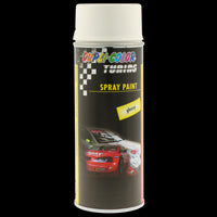 Bombe de peinture - Blanc - Brillant - Carrosserie - Tuning - Dupli-color - 400ml