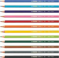 Pochette de 24 crayons de couleur GREENcolors STABILO ARTY