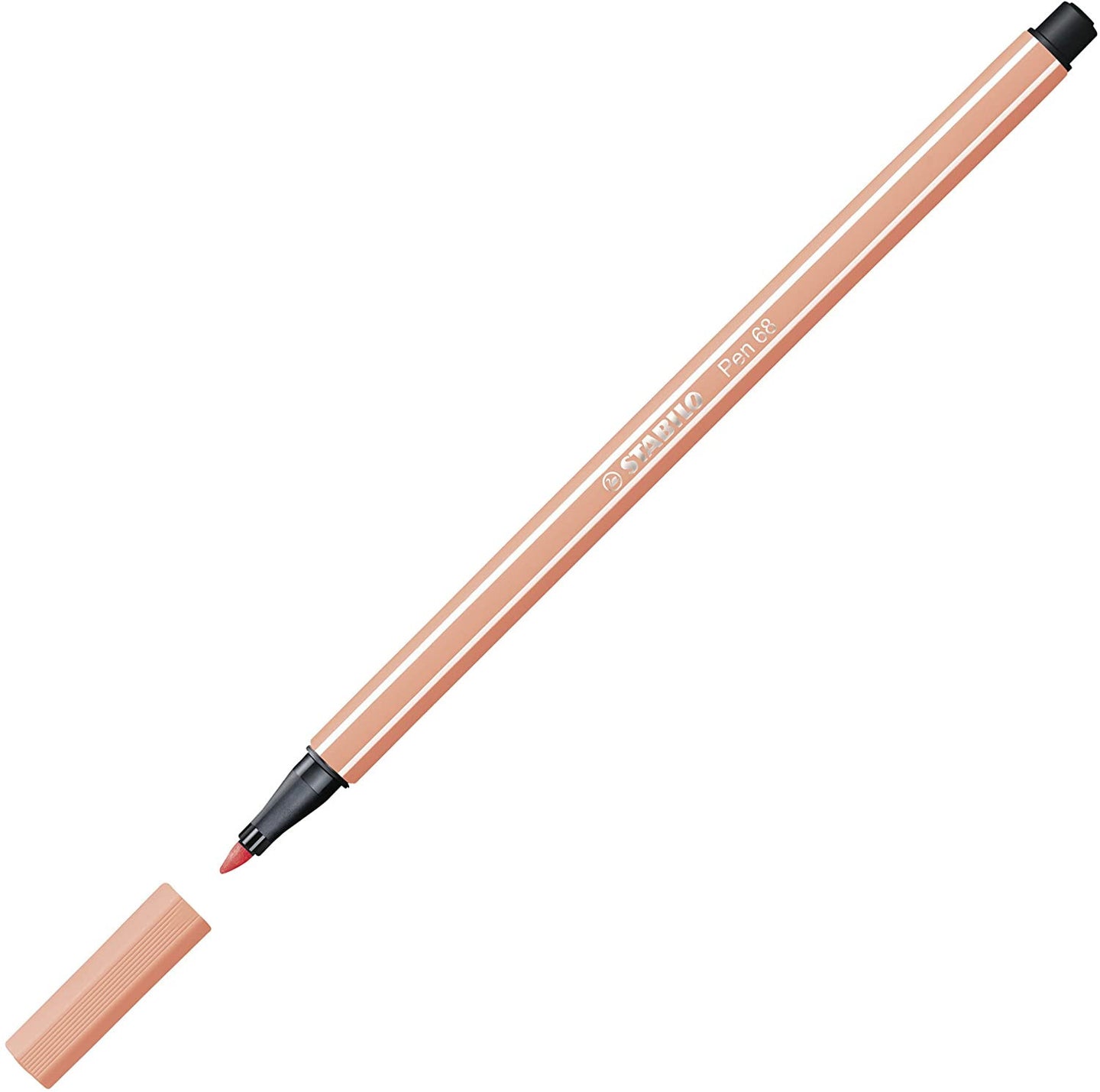 Pochette de 15 feutres de dessin STABILO Pen 68 - pointe moyenne - coloris pastel