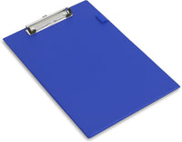 Porte-bloc - A4+ - Rigide - Bleu - Clip métal - Rapesco