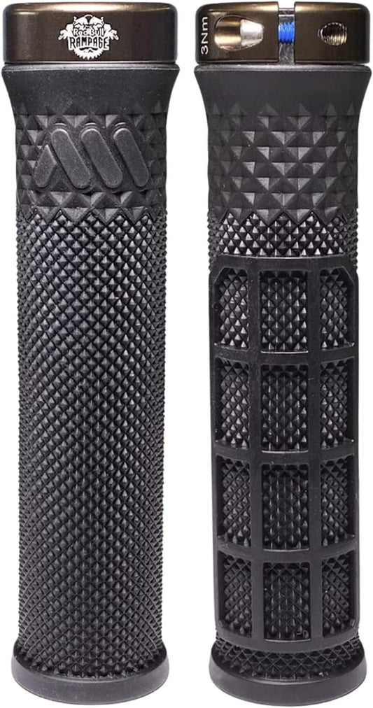 Poignées VTT - Pour tous guidons - Zero Grip - Noir - AMS - Accessoires vélo