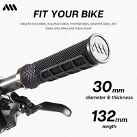Poignées VTT - Pour tous guidons - Zero Grip - Noir - AMS - Accessoires vélo