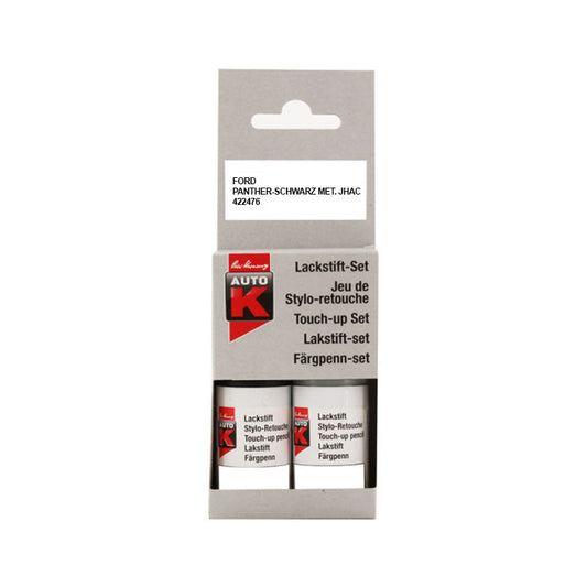 Stylo de retouche et vernis pour carrosserie - Ford - Panther-Schwarz - 422476
