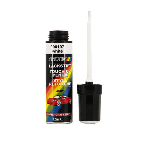 Stylo de retouche - Carrosserie - Blanc - Toutes marques - Motip