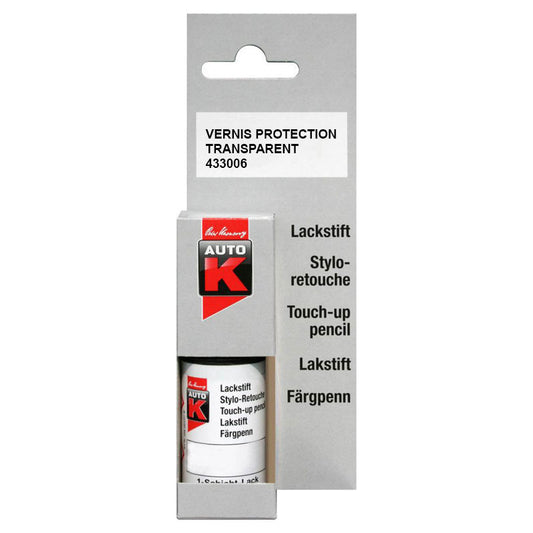 Stylo de retouche pour carrosserie de voiture - Multi-marques - Vernis transparent - Auto K
