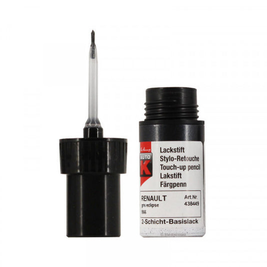 Stylo de retouche et vernis pour carrosserie - Renault - B66 Gris éclipse - Auto K