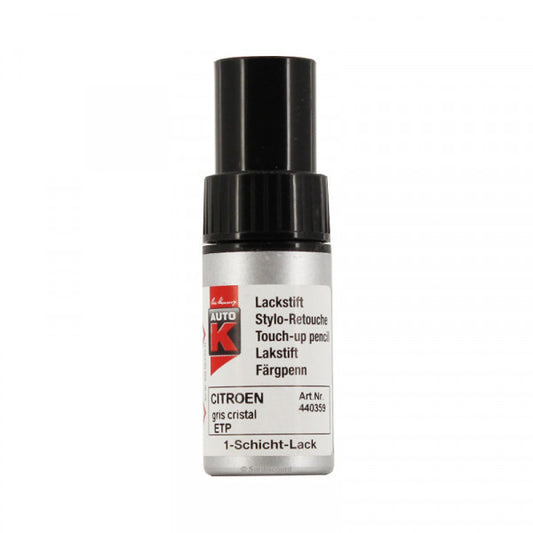 Stylo de retouche pour carrosserie - Citroën - ETP Gris cristal - Auto K