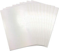 Plastique fou - 10 feuilles - 20,9x29,8cm - Création bijoux, accessoires - Sizzix