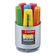Pot à crayons - 6 surligneurs - STABILO BOSS ORIGINAL - Assortiment fluo