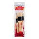 Pinceaux - Plats - Spalters - Acrylique et huile - Fibres naturelles - 3 tailles