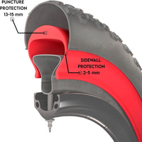 Protection anti-crevaison - Pneus VTT - Tannus - Armour