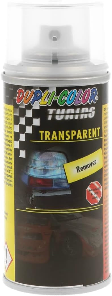 Produit dissolvant - Pour peinture transparente - Feux arrières de voiture - Dupli-Color - 150ml