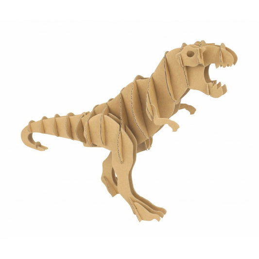 Petit dinosaure en carton - A assembler - Tyrannosaure - CTOP