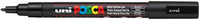 Pochette de 8 marqueurs - Posca - PC3M - Pointe fine conique - Tous supports