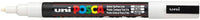 Pochette de 8 marqueurs - Posca - PC3M - Pointe fine conique - Tous supports
