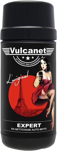 Vulcanet - Nettoyage auto/moto - Lavage sans eau - Lingettes + chiffon - Intérieur/extérieur