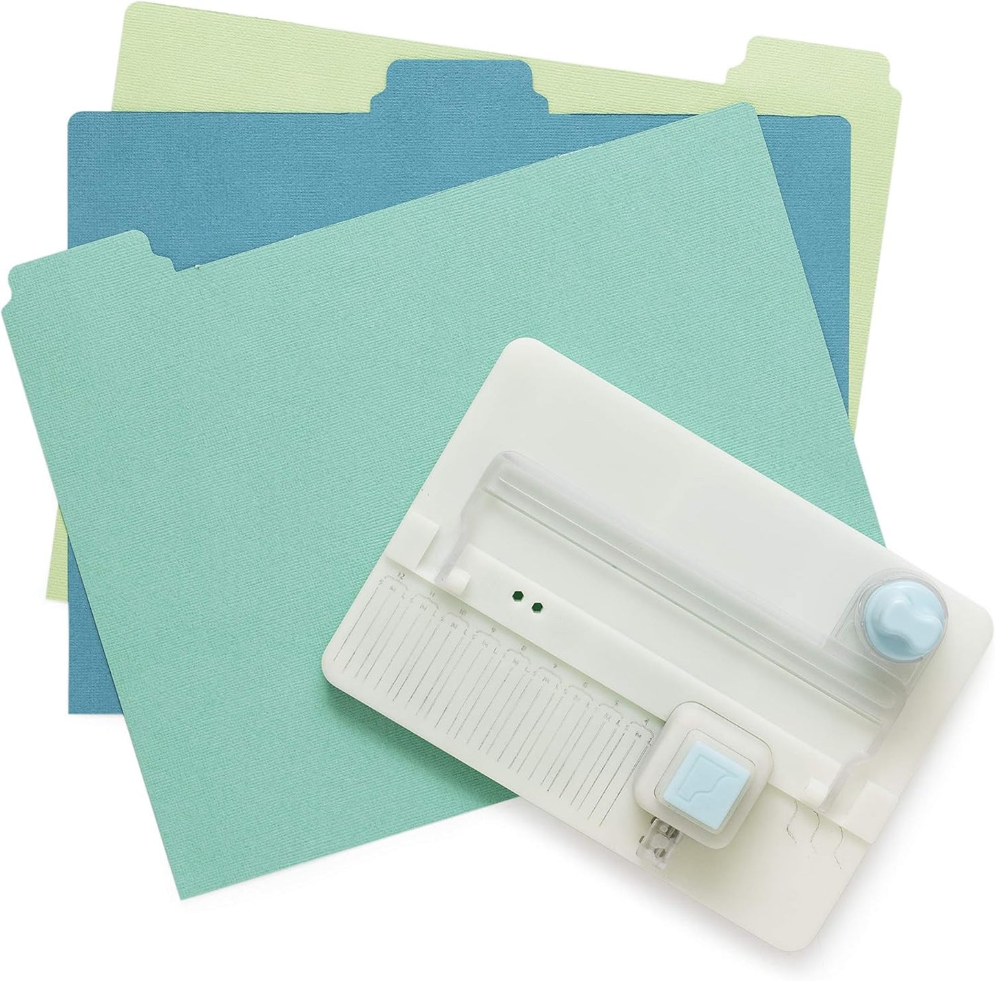 Planche à découper - Créer des onglets pour album - Scrapbooking - We R