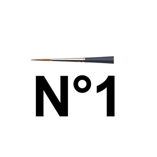 Pinceau à lettres n°1 aquarelle professionnelle Winsor & Newton