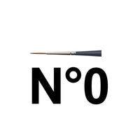 Pinceau à lettres n°0 aquarelle professionnelle Winsor & Newton