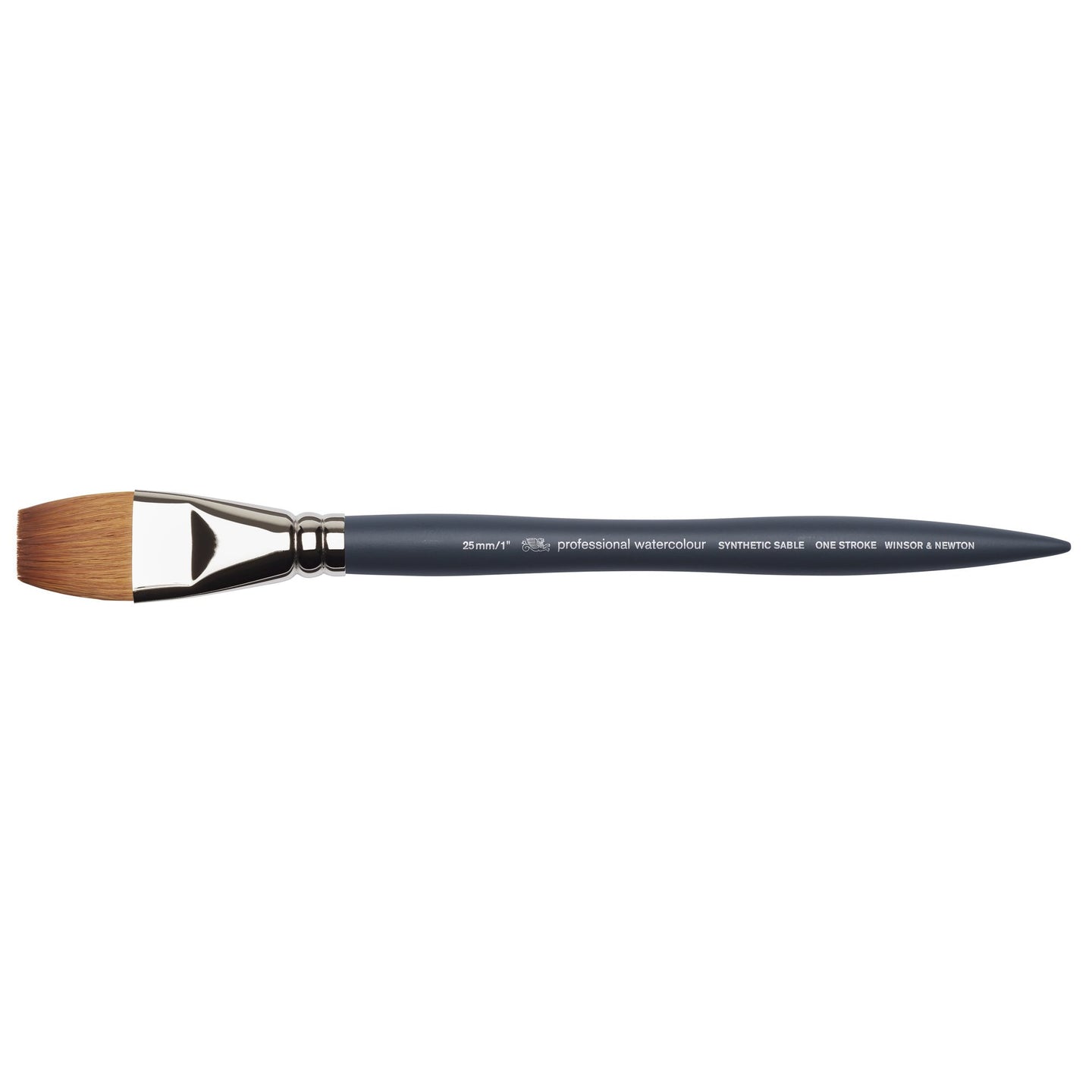 Pinceau plat court 25mm aquarelle professionnelle Winsor & Newton