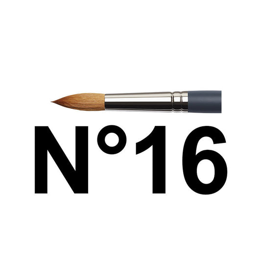 Pinceau rond n°16 aquarelle professionnelle Winsor & Newton
