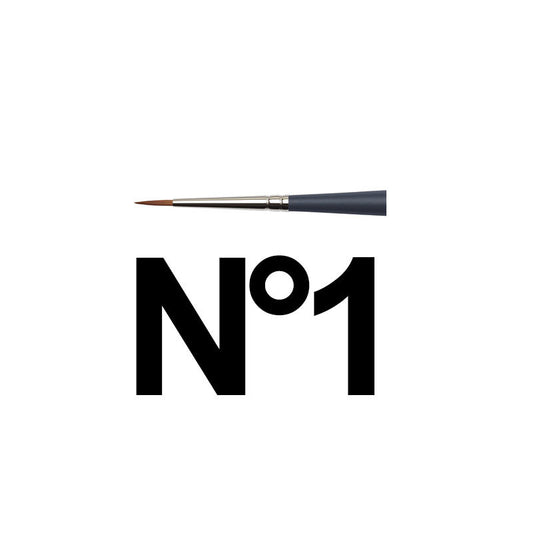 Pinceau rond n°1 aquarelle professionnelle Winsor & Newton