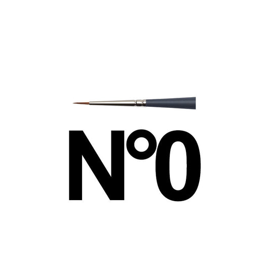 Pinceau rond n°0 aquarelle professionnelle Winsor & Newton