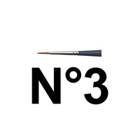 Pinceau rond n°3 aquarelle professionnelle Winsor & Newton