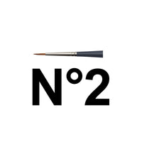 Pinceau rond n°2 aquarelle professionnelle Winsor & Newton