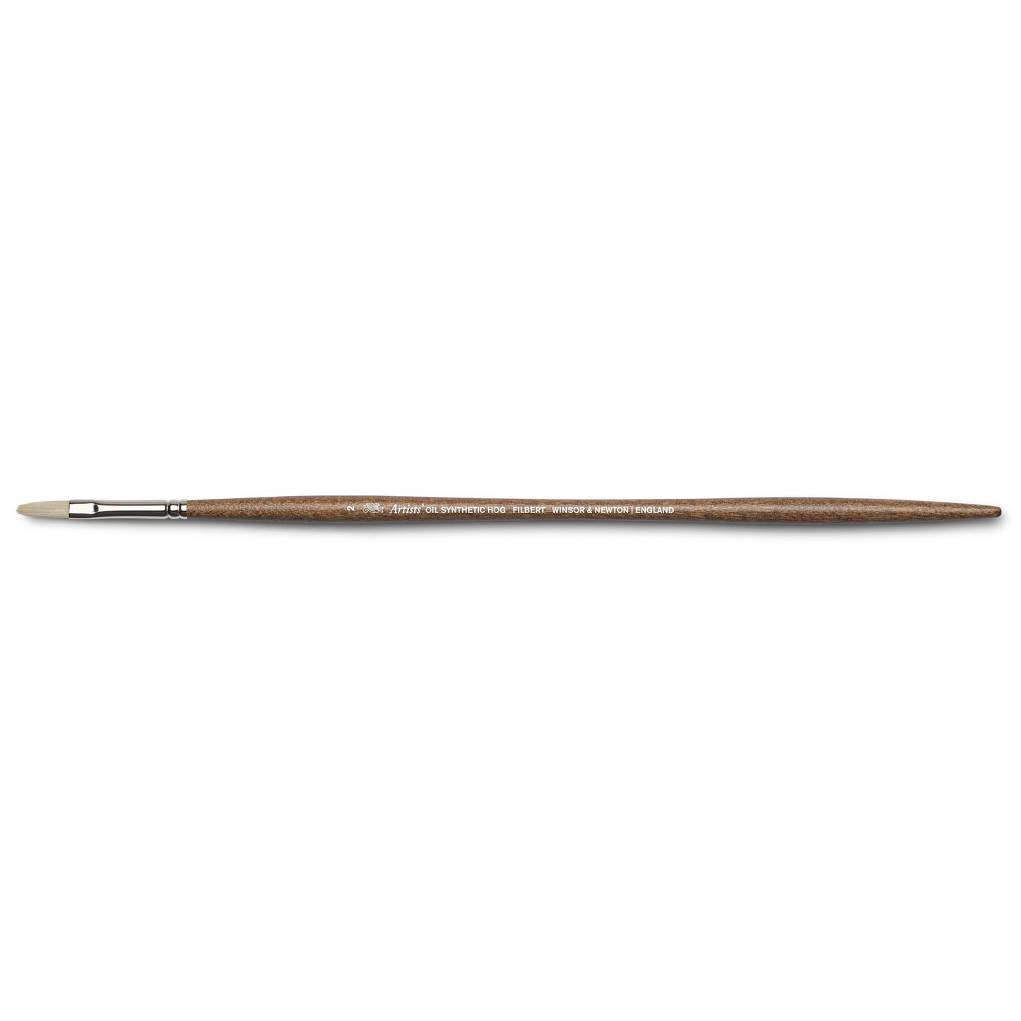 Pinceau peinture à l'huile usé bombé Filbert Winsor et Newton n°2