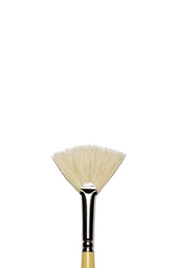 Pinceau - Eventail - Huile - Acrylique - Winsor et Newton - Artists - Soie de porc - N°6