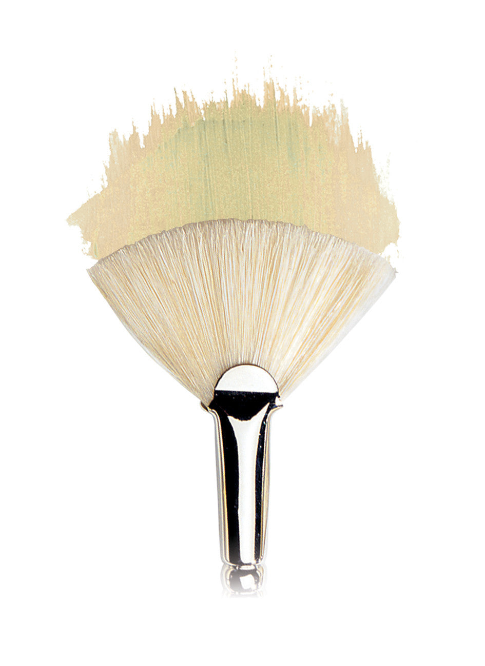 Pinceau - Eventail - Huile - Acrylique - Winsor et Newton - Artists - Soie de porc - N°6