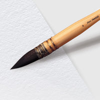 Pinceau - Lavis - Aquarelle - Winsor et Newton - Petit gris pur - N°3