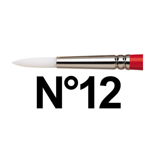Pinceau rond manche court Winsor et Newton university série 233 n°12